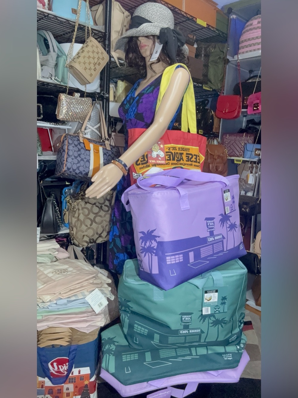 🆕TRADERS JOE’s Large Insulated Travel Bag $25each